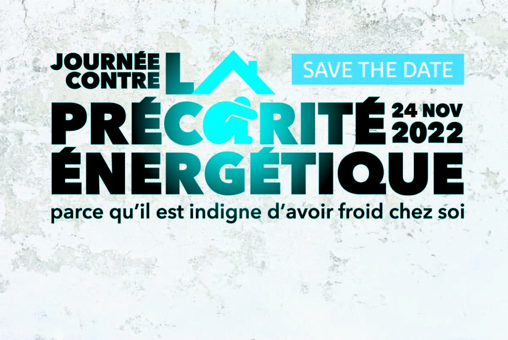 Save the date : la Journée contre la précarité énergétique revient le 24 novembre 2022 !